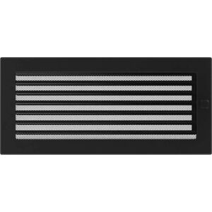 Kratki Com Vent Cover 17x37 Black with Blinds - Vent Cover Kratki Com Vent Cover 17x37 Black with Blinds - Vent Cover