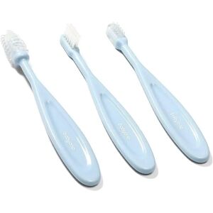 BabyOno Brosse à dents - Bleu - 3 pcs - Brosse à dents BabyOno Brosse à dents - Bleu - 3 pcs - Brosse à dents