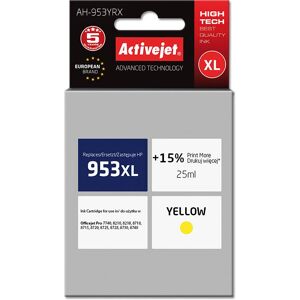 Cartouche d'encre Jaune Activejet - Haute Capacité - Compatible HP OfficeJet Pro Cartouche d'encre Jaune Activejet - Haute Capacité - Compatible HP OfficeJet Pro
