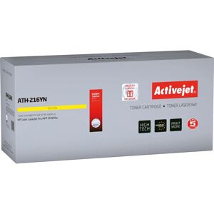 Toner Jaune ATH-216YN Activejet - Compatible HP M183FW - 850 Pages Toner Jaune ATH-216YN Activejet - Compatible HP M183FW - 850 Pages
