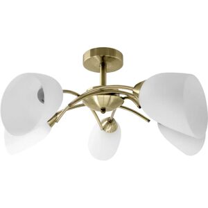 Lampe de Plafond Activejet NIKITA 5P - Élégante Lampe Intérieure Blanche - Publicité Lampe de Plafond Activejet NIKITA 5P - Élégante Lampe Intérieure Blanche - Publicité