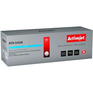 Cartouche de toner Activejet ATH-541N Cyan - Compatibilité laser - Publicité Cartouche de toner Activejet ATH-541N Cyan - Compatibilité laser - Publicité