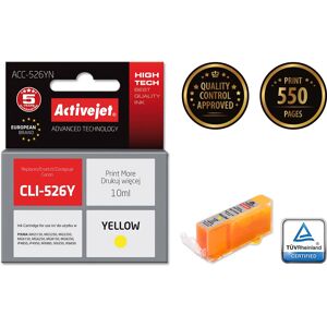 Cartouche d'encre Jaune Activejet ACC-526YN - Cartouche pour Imprimante Inkjet Cartouche d'encre Jaune Activejet ACC-526YN - Cartouche pour Imprimante Inkjet