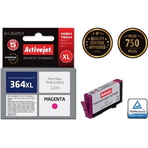 Cartucho de Tinta Magenta Activejet AH-364MCX - Alta Capacidad Cartucho de Tinta Magenta Activejet AH-364MCX - Alta Capacidad