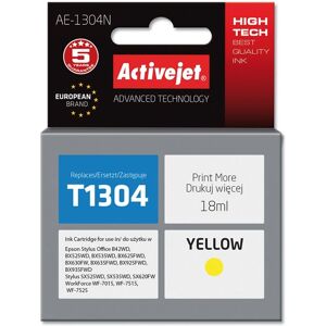 Cartouche d'encre jaune Activejet AE-1304N - Jet d'encre Cartouche d'encre jaune Activejet AE-1304N - Jet d'encre