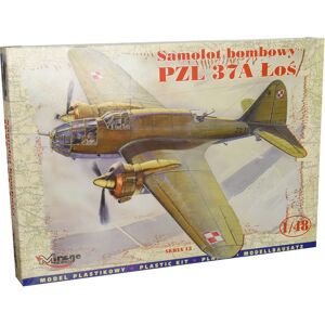 Mirage Hobby PZL 37A Le Bombardier - Kit Maquette 1:48 - Publicité Mirage Hobby PZL 37A Le Bombardier - Kit Maquette 1:48 - Publicité