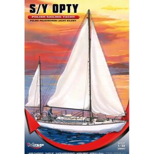 Kit de modèle Mirage - Yacht à voile Opty 1:50 - Publicité Kit de modèle Mirage - Yacht à voile Opty 1:50 - Publicité