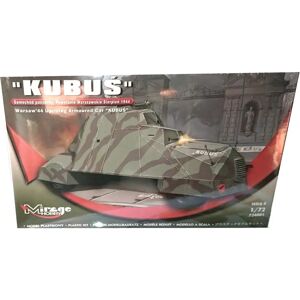 Mirage Hobby KUBUS Voiture blindée de la Révolte de Varsovie '44 Échelle 1:72 - Maquette militaire - Publicité Mirage Hobby KUBUS Voiture blindée de la Révolte de Varsovie '44 Échelle 1:72 - Maquette militaire - Publicité