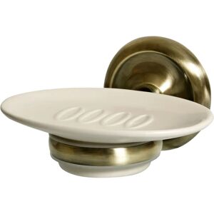 Bisk Retro Wall-Mounted Brass Soap Dish & Grip - Bathroom Accessories Bisk Retro Wall-Mounted Brass Soap Dish & Grip - Bathroom Accessories