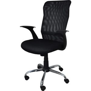 Office Products Rhodos - Chaise de bureau avec aluminium noir - Publicité Office Products Rhodos - Chaise de bureau avec aluminium noir - Publicité
