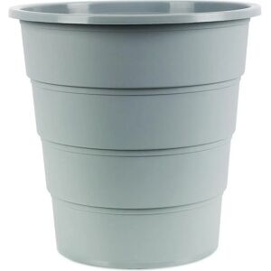 Corbeille à papier pour bureau - Gris - Office Products - Publicité Corbeille à papier pour bureau - Gris - Office Products - Publicité