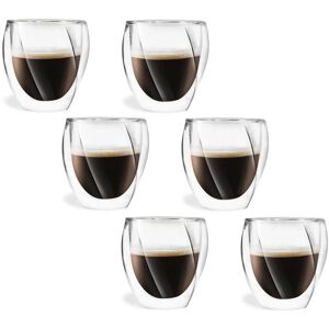 Vialli Design Cristallo Podwójne ścianki do kawy i herbaty - 250ml Vialli Design Cristallo Podwójne ścianki do kawy i herbaty - 250ml