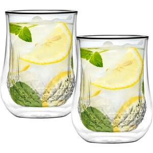 Vialli Design Zestaw Podwójnie ściankowych Szkłek - 300ml - Naczynia Vialli Design Zestaw Podwójnie ściankowych Szkłek - 300ml - Naczynia