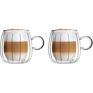 VIALLI DESIGN Zestaw szklanek Tulip z podwójną ścianką - 250ml VIALLI DESIGN Zestaw szklanek Tulip z podwójną ścianką - 250ml