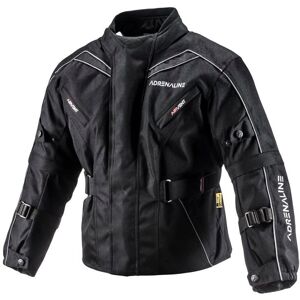 Adrenaline Kid 2.0 PPE Svart Jacka - Motorcykeltextiljacka för pojkar Adrenaline Kid 2.0 PPE Svart Jacka - Motorcykeltextiljacka för pojkar
