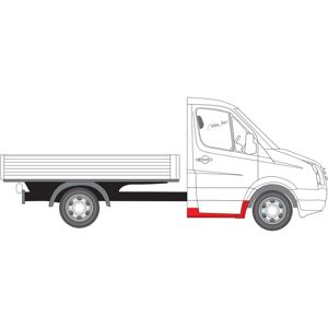 Blic Mercedes-Benz Sprinter VW Crafter Ovenkarm - Kynnyslista Blic Mercedes-Benz Sprinter VW Crafter Ovenkarm - Kynnyslista