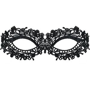 Masque en Dentelle Noire A710 d'Obsessive - Masque - Publicité Masque en Dentelle Noire A710 d'Obsessive - Masque - Publicité