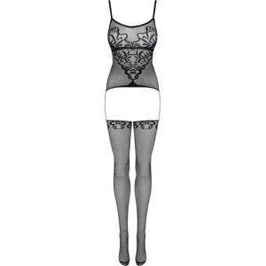 Bodystocking negro F230 de Obsessive - Lencería sexy Bodystocking negro F230 de Obsessive - Lencería sexy