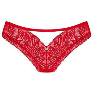 Obsessive Dámské Kalhotky Červené XL/XXL - Panties Obsessive Dámské Kalhotky Červené XL/XXL - Panties