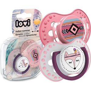 Tétine LOVI Indian Summer - Silicone Symétrique 18+ m, Fille Tétine LOVI Indian Summer - Silicone Symétrique 18+ m, Fille