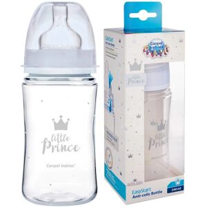 Canpol Babies Royal Baby Biberon 3m+ Bleu 240ml Canpol Babies Royal Baby Biberon 3m+ Bleu 240ml