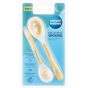 Cuillères animaux exotiques Canpol babies - 2 pcs - Jaune - Ustensiles pour bébés Cuillères animaux exotiques Canpol babies - 2 pcs - Jaune - Ustensiles pour bébés