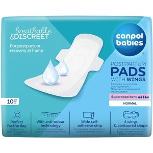 Canpol babies Serviettes post-partum avec ailes - 10 pièces Canpol babies Serviettes post-partum avec ailes - 10 pièces