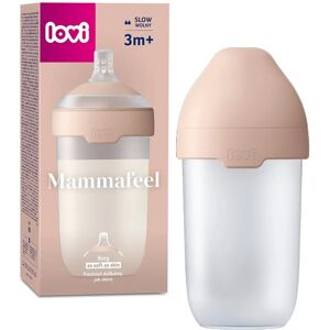 LOVI Mammafeel Frasco 250ml - Biberão para bebés a partir de 3 meses LOVI Mammafeel Frasco 250ml - Biberão para bebés a partir de 3 meses