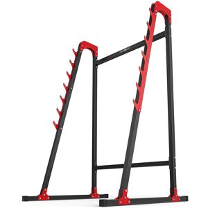 Supporto pesi multi-livello Marbo Sport - Nero/Rosso - Tipo di peso Supporto pesi multi-livello Marbo Sport - Nero/Rosso - Tipo di peso