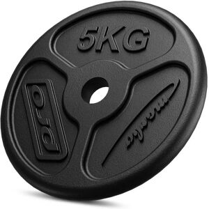 Placă de greutate din fontă Slim 5 kg - Stabilitate pe bară Placă de greutate din fontă Slim 5 kg - Stabilitate pe bară