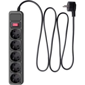 Akyga AK-SP-06A Parafoudre - 5 prises - 1.8m - Publicité Akyga AK-SP-06A Parafoudre - 5 prises - 1.8m - Publicité