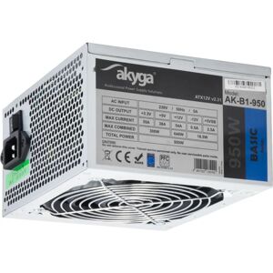 Akyga AK-B1-950 Alimentation - 950 W, Gris, 20+4 pin ATX - Publicité Akyga AK-B1-950 Alimentation - 950 W, Gris, 20+4 pin ATX - Publicité