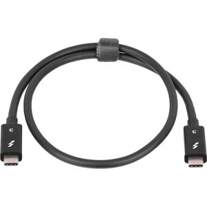 Akyga AK-USB-33 USB-C Thunderbolt 3 Kabel - 0,5 m Zwart Akyga AK-USB-33 USB-C Thunderbolt 3 Kabel - 0,5 m Zwart