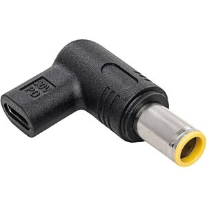 Akyga AK-ND-C12 USB-C Adapter - 7,9x5,5mm - Zwart Akyga AK-ND-C12 USB-C Adapter - 7,9x5,5mm - Zwart