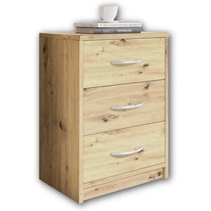 STELLA TRADING Pepe Eichenholz Nachttisch - Nightstand STELLA TRADING Pepe Eichenholz Nachttisch - Nightstand