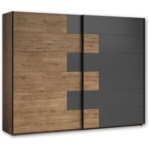 Schlafkontor Linea Schrank - 2 Türen, 270x211x58cm, Grau Schlafkontor Linea Schrank - 2 Türen, 270x211x58cm, Grau