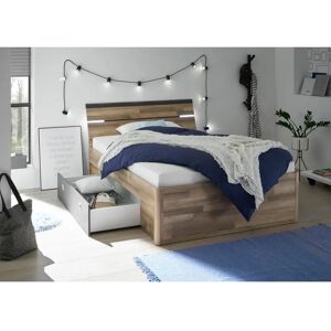 SCHLAFKONTOR Mars Stauraumbett - LED-Beleuchtung, 160x200cm SCHLAFKONTOR Mars Stauraumbett - LED-Beleuchtung, 160x200cm