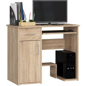 AKORD Bureau Chêne - Plateau clavier, 90x50x74 cm - Publicité AKORD Bureau Chêne - Plateau clavier, 90x50x74 cm - Publicité