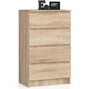 Commode AKORD K60 Mélèze 4 tiroirs - Mobilier - Publicité Commode AKORD K60 Mélèze 4 tiroirs - Mobilier - Publicité