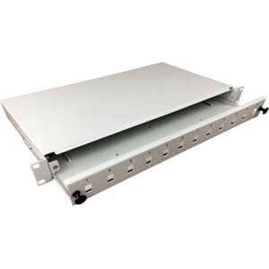 Accesorio de panel de parcheo Alantec - 12 puertos gris 1U Accesorio de panel de parcheo Alantec - 12 puertos gris 1U