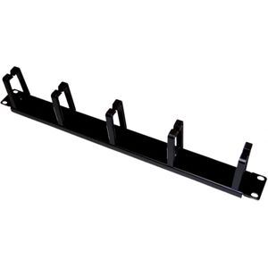 Organizzatore cavi Alantec PK009 - Supporto per cavi a muro - Nero Organizzatore cavi Alantec PK009 - Supporto per cavi a muro - Nero