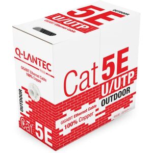 Εξωτερικό καλώδιο δικτύου Cat5e U/UTP Q-Lantec KIU5OUTS305Q - 305m Εξωτερικό καλώδιο δικτύου Cat5e U/UTP Q-Lantec KIU5OUTS305Q - 305m