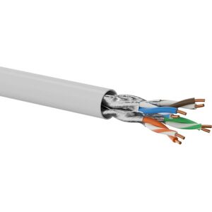 Alantec KIF6ALSOH500B 500m Cat6a U/FTP Gris Clair - Câble réseau - Publicité Alantec KIF6ALSOH500B 500m Cat6a U/FTP Gris Clair - Câble réseau - Publicité