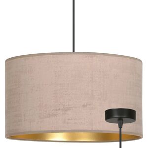 Emibig Hilde Pink Fabric Shade Pendant Light - Ceiling Light Emibig Hilde Pink Fabric Shade Pendant Light - Ceiling Light