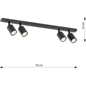 EMIBIG Schwarze 4-Flammige Deckenlampe - Kinderzimmer EMIBIG Schwarze 4-Flammige Deckenlampe - Kinderzimmer