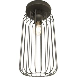 Emibig Schwarze Stahlkäfig LED Deckenleuchte - Deckenlampe Emibig Schwarze Stahlkäfig LED Deckenleuchte - Deckenlampe