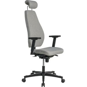 Silla de oficina Kaiserkraft - Mec. sincronización, reposacabezas y brazos Silla de oficina Kaiserkraft - Mec. sincronización, reposacabezas y brazos