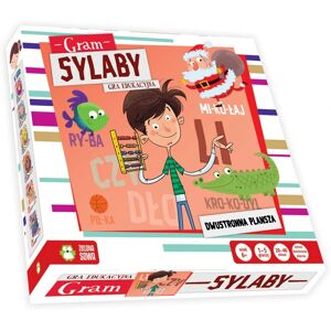 Sylaby - Książka Edukacyjna i Gra dla Dzieci 6+ - Zestaw Książki i Gry Sylaby - Książka Edukacyjna i Gra dla Dzieci 6+ - Zestaw Książki i Gry