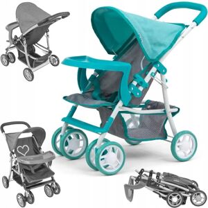 Milly Mally Baby Puppenwagen - Verstellbarer Sonnendach & Futtertablett Milly Mally Baby Puppenwagen - Verstellbarer Sonnendach & Futtertablett