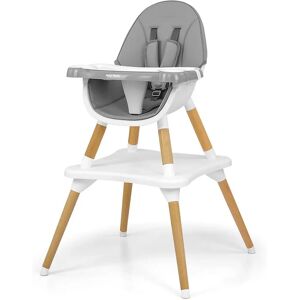 Milly Mally Grau 2-in-1 Hochstuhl - Kinderessenstuhl Milly Mally Grau 2-in-1 Hochstuhl - Kinderessenstuhl